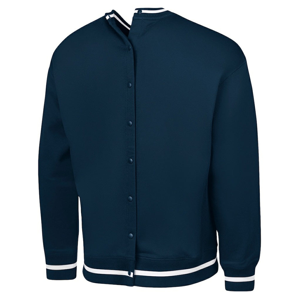 Dallas Cowboys G-III Sports by Carl Banks Adaptive Blocker Fleece Pullover Sweatshirt - Navy Pullover