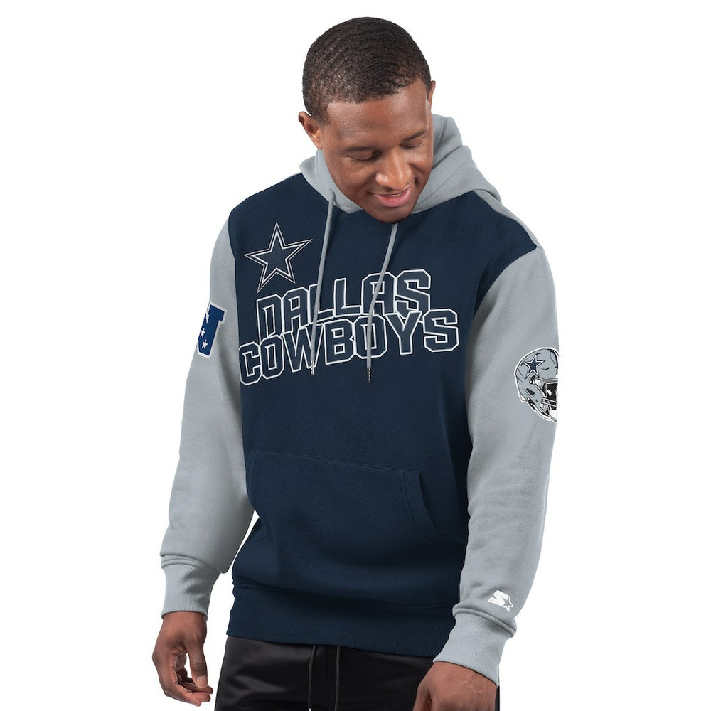 Dallas Cowboys G-III Sports by Carl Banks Extreme Pullover Hoodie - Navy Hoodies