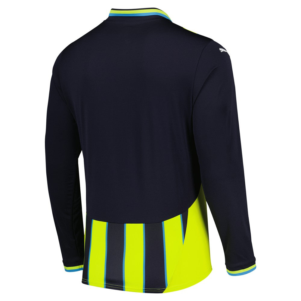 Manchester City 2024/25 Away Replica Long Sleeve Jersey Navy - Puma discount