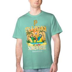 Pittsburgh Pirates Margaritaville Five O'Clock Graphic T-Shirt - Mint T-shirts