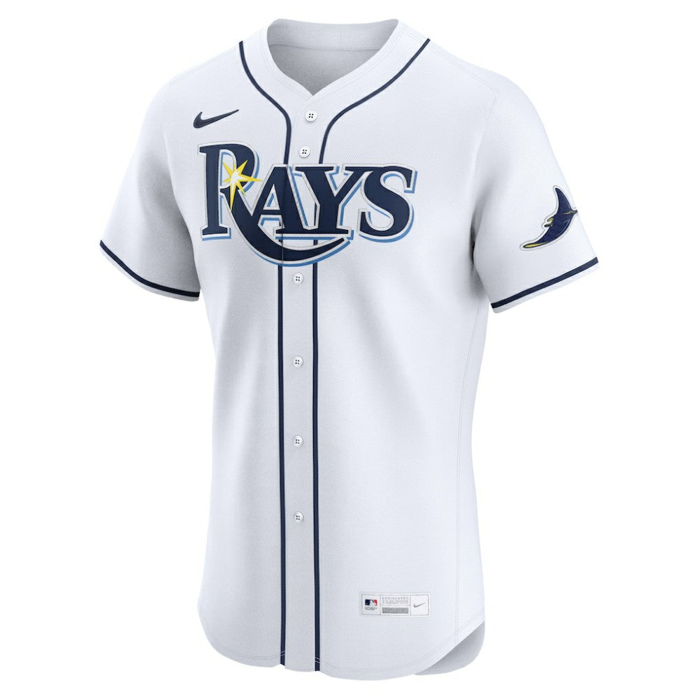 Tampa Bay Rays Nike Home Elite Jersey - White Jerseys