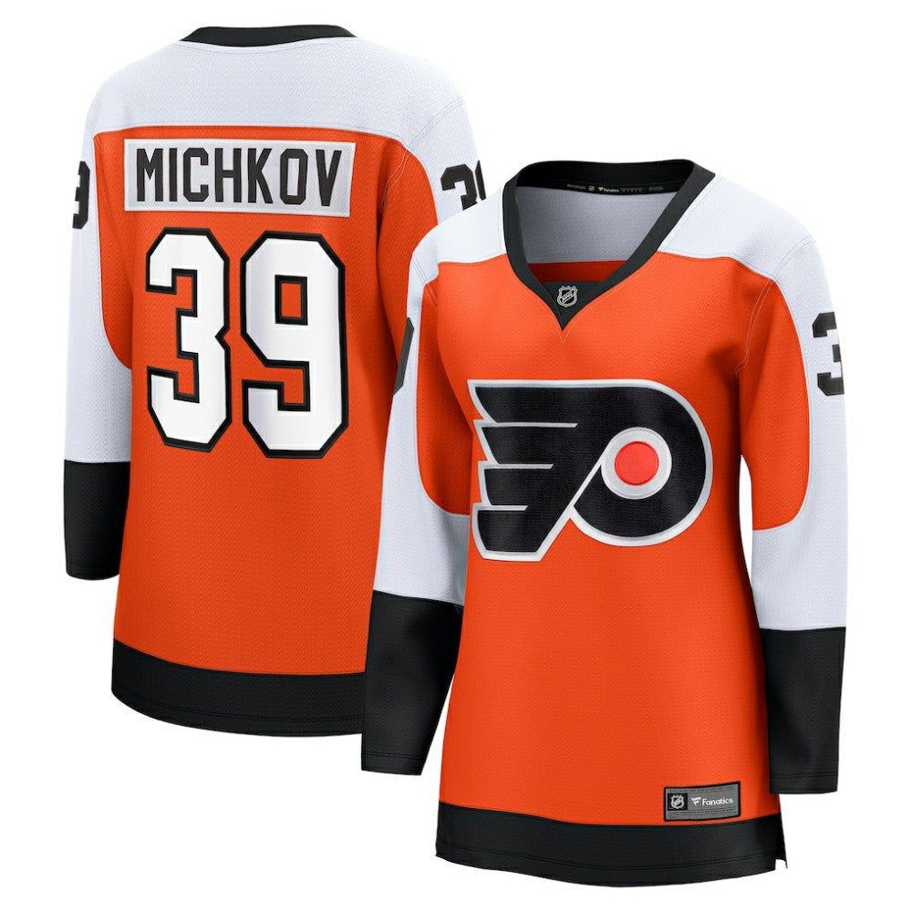 Matvei Michkov Philadelphia Flyers Fanatics Women's Home Breakaway Jersey - Orange | US 201978023