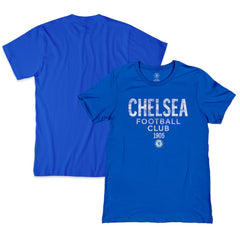Chelsea 1863FC Tapered Text T-Shirt Blue