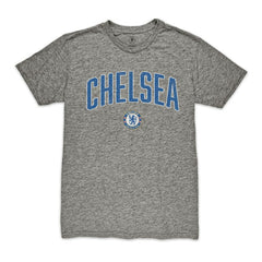 Chelsea 1863FC Wordmark Vintage Tri-Blend T-Shirt Heather Gray