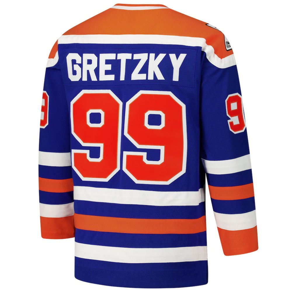 Wayne Gretzky Edmonton Oilers 1979-80 Power Play Jersey - Royal | US 201979061