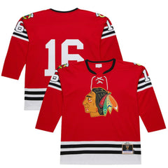 Bobby Hull Chicago Blackhawks 1960-61 Power Play Jersey - Scarlet | US 201979070