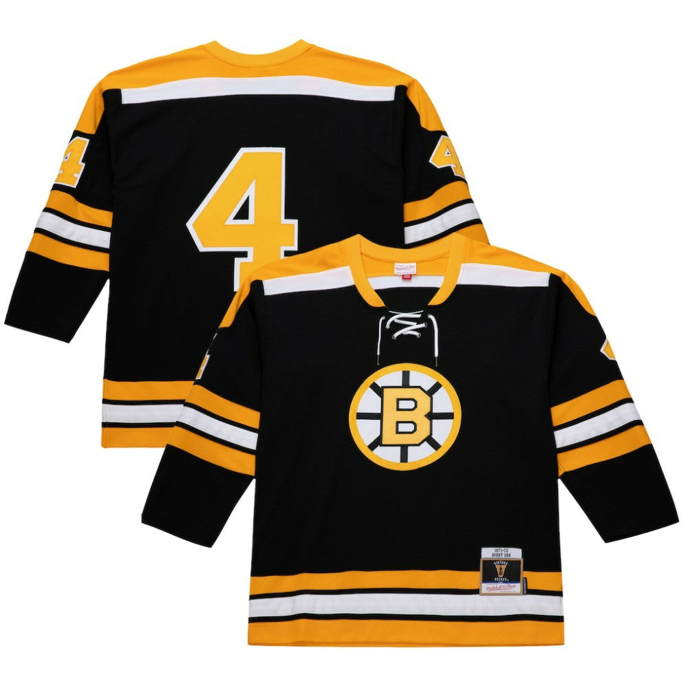 Bobby Orr Boston Bruins 1971-72 Power Play Jersey - Black | US 201979071