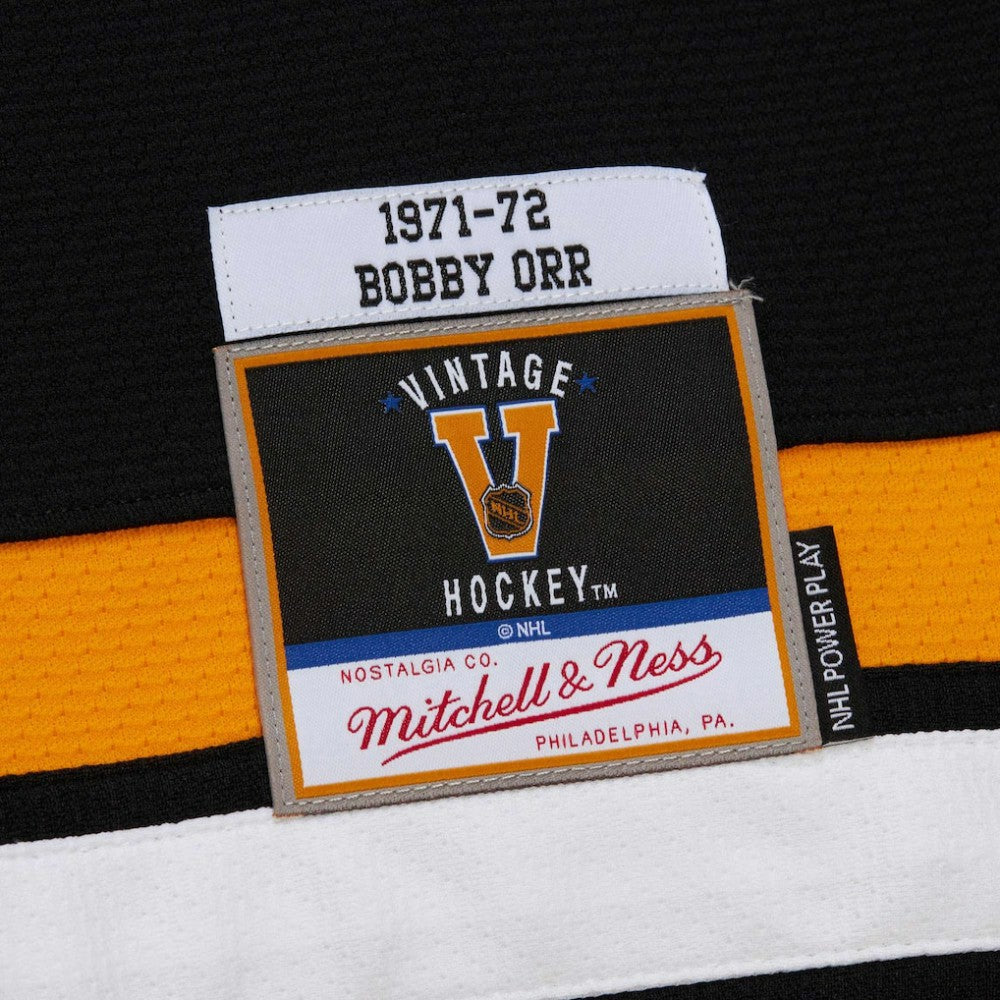 Bobby Orr Boston Bruins 1971-72 Power Play Jersey - Black | US 201979071