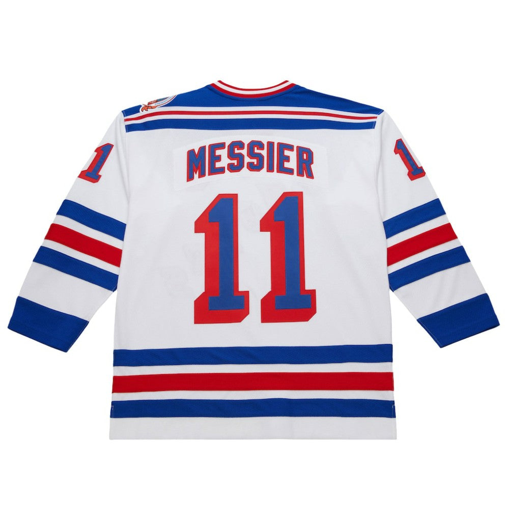 Mark Messier New York Rangers 1993-94 Power Play Jersey - White | US 201979137