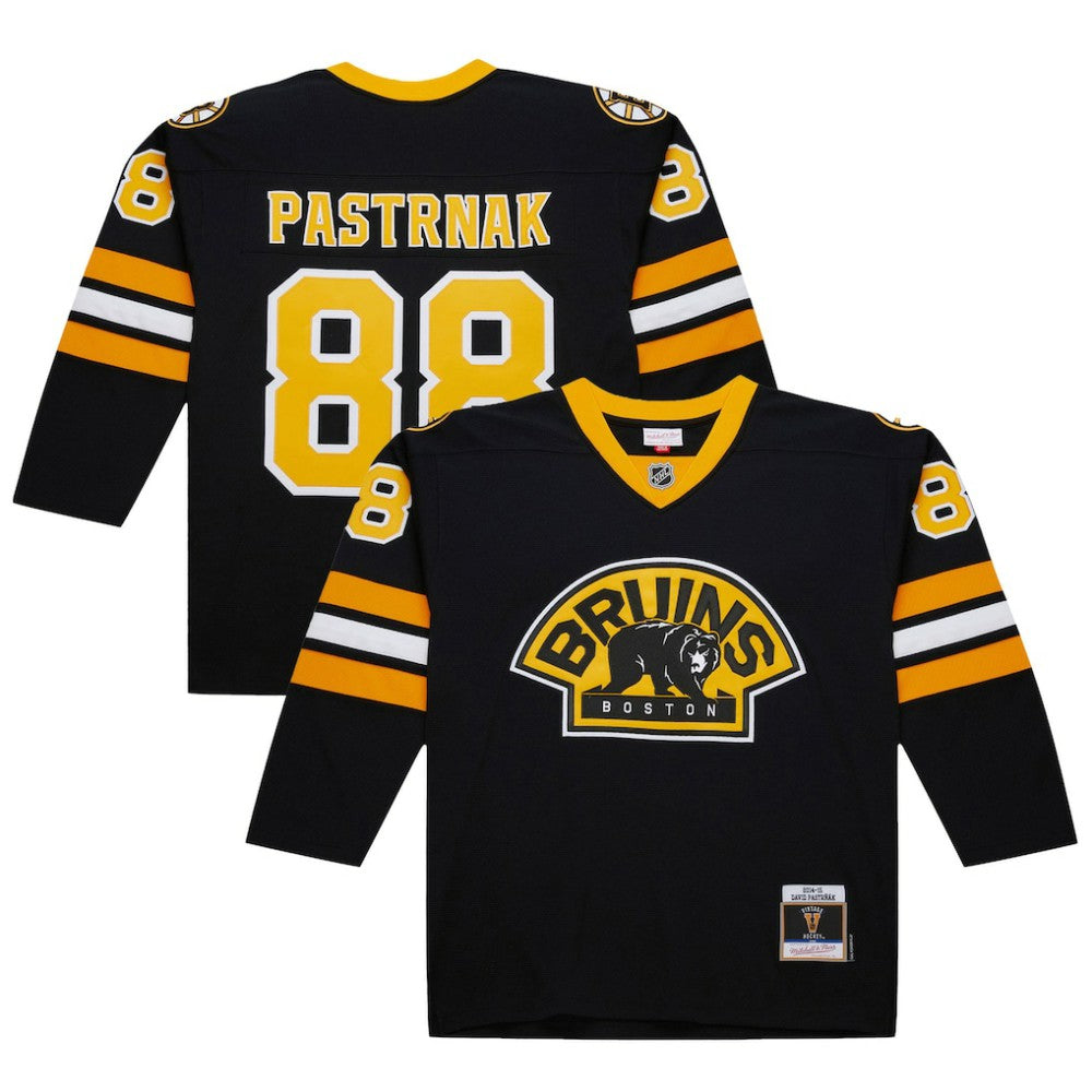 David Pastrnak Boston Bruins 2014-15 Power Play Jersey - Black | US 201979138