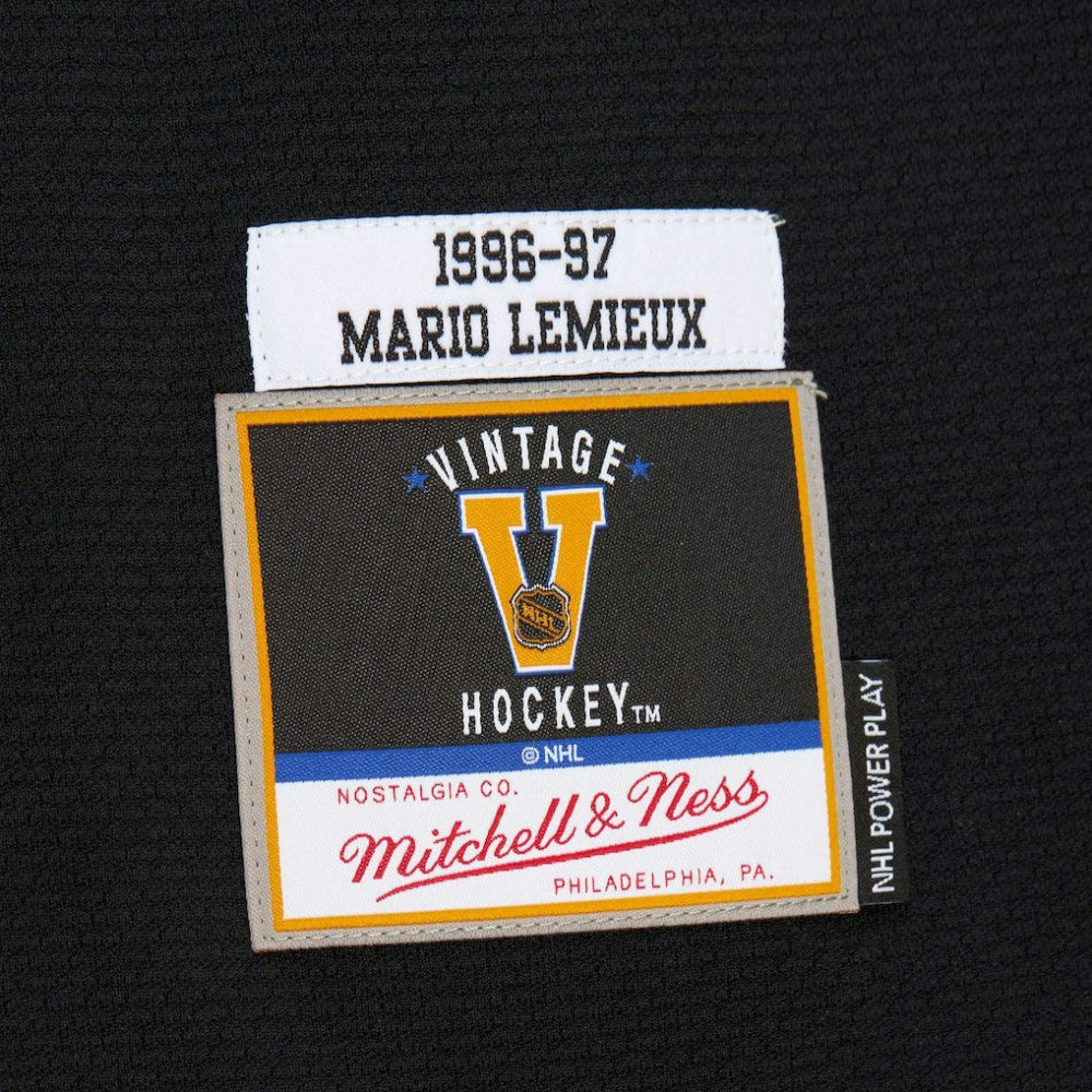 Mario Lemieux Pittsburgh Penguins 1996-97 Power Play Jersey - Black | US 201979139