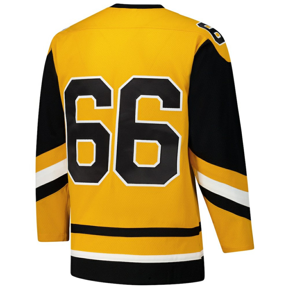 Mario Lemieux Pittsburgh Penguins 1984-85 Power Play Jersey - Gold | US 201979143
