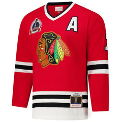 Chris Chelios Chicago Blackhawks 1991-92 Power Play Jersey - Red | US 201979146