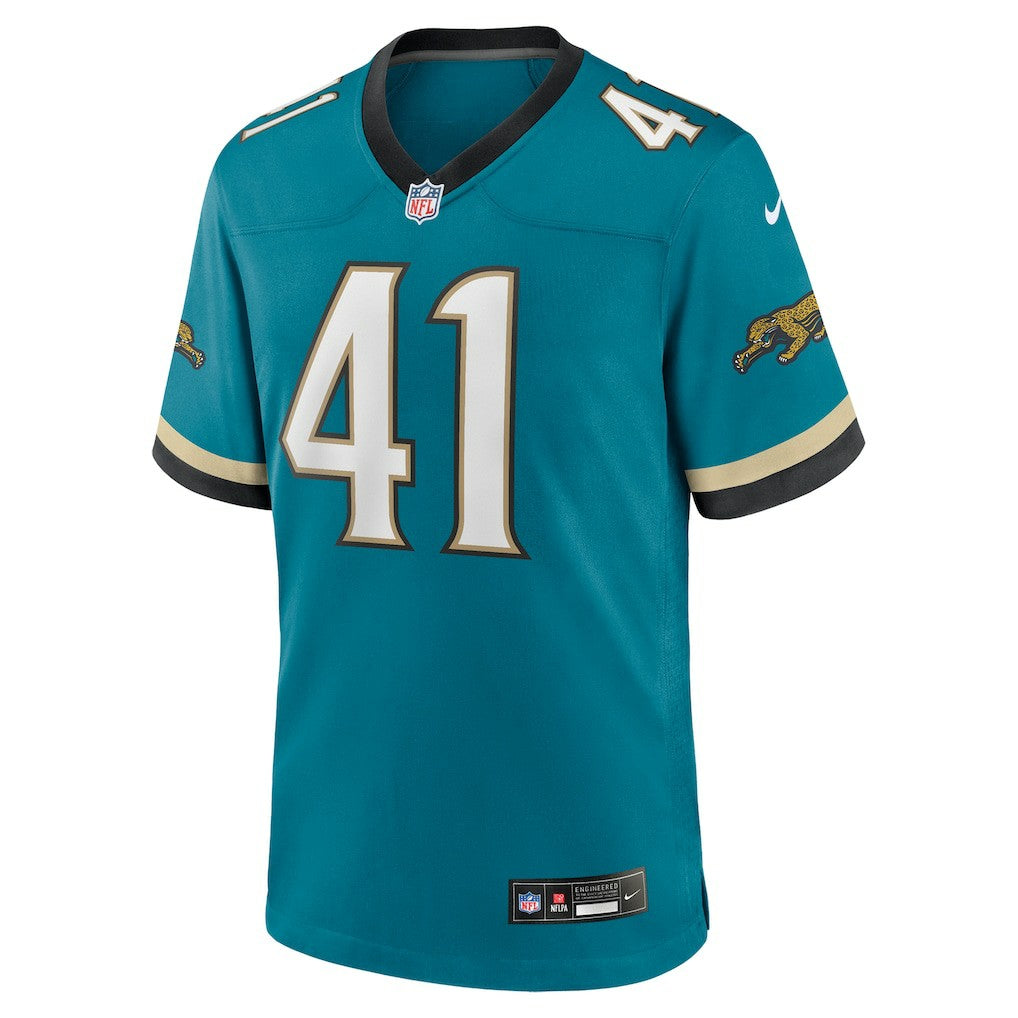 Josh Hines-Allen Jacksonville Jaguars Prowler Throwback Player Game Jersey - Teal Jerseys
