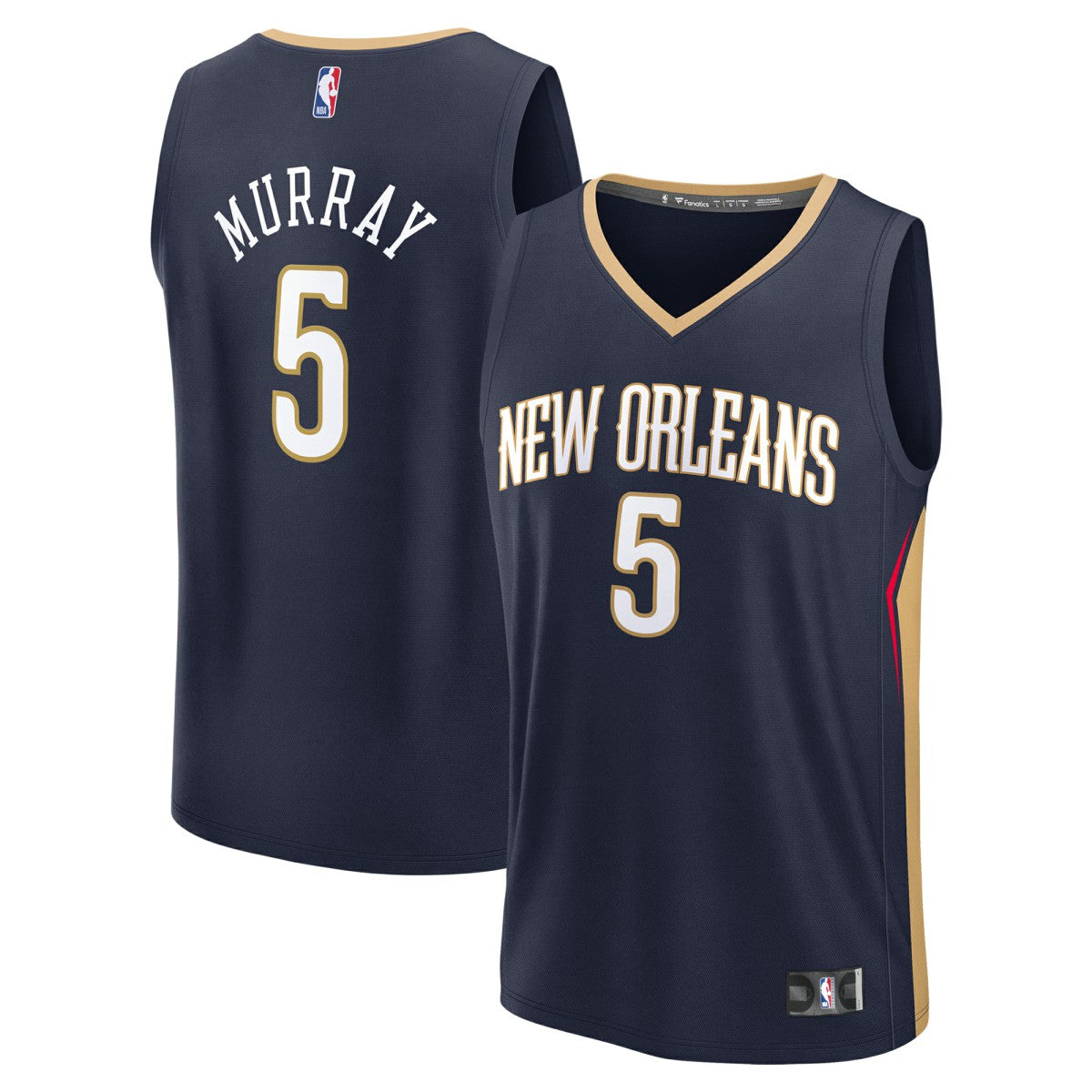 Dejounte Murray New Orleans Pelicans Fast Break Replica Player Jersey Icon Edition Navy - Fanatics outlet