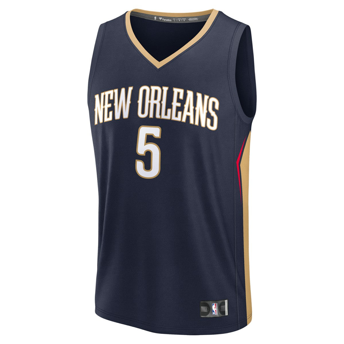 Dejounte Murray New Orleans Pelicans Fast Break Replica Player Jersey Icon Edition Navy - Fanatics outlet