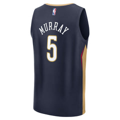 Dejounte Murray New Orleans Pelicans Fast Break Replica Player Jersey Icon Edition Navy - Fanatics outlet