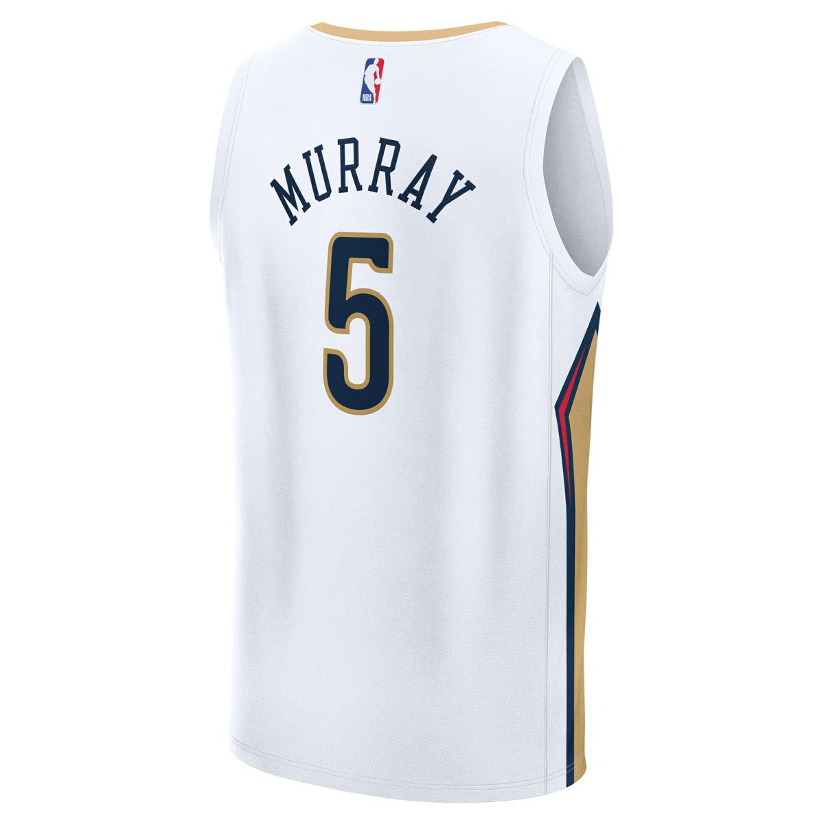 Dejounte Murray New Orleans Pelicans Fast Break Replica Player Jersey Association Edition White - Fanatics