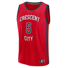 Dejounte Murray New Orleans Pelicans Fast Break Replica Player Jersey Statement Edition Red - Fanatics