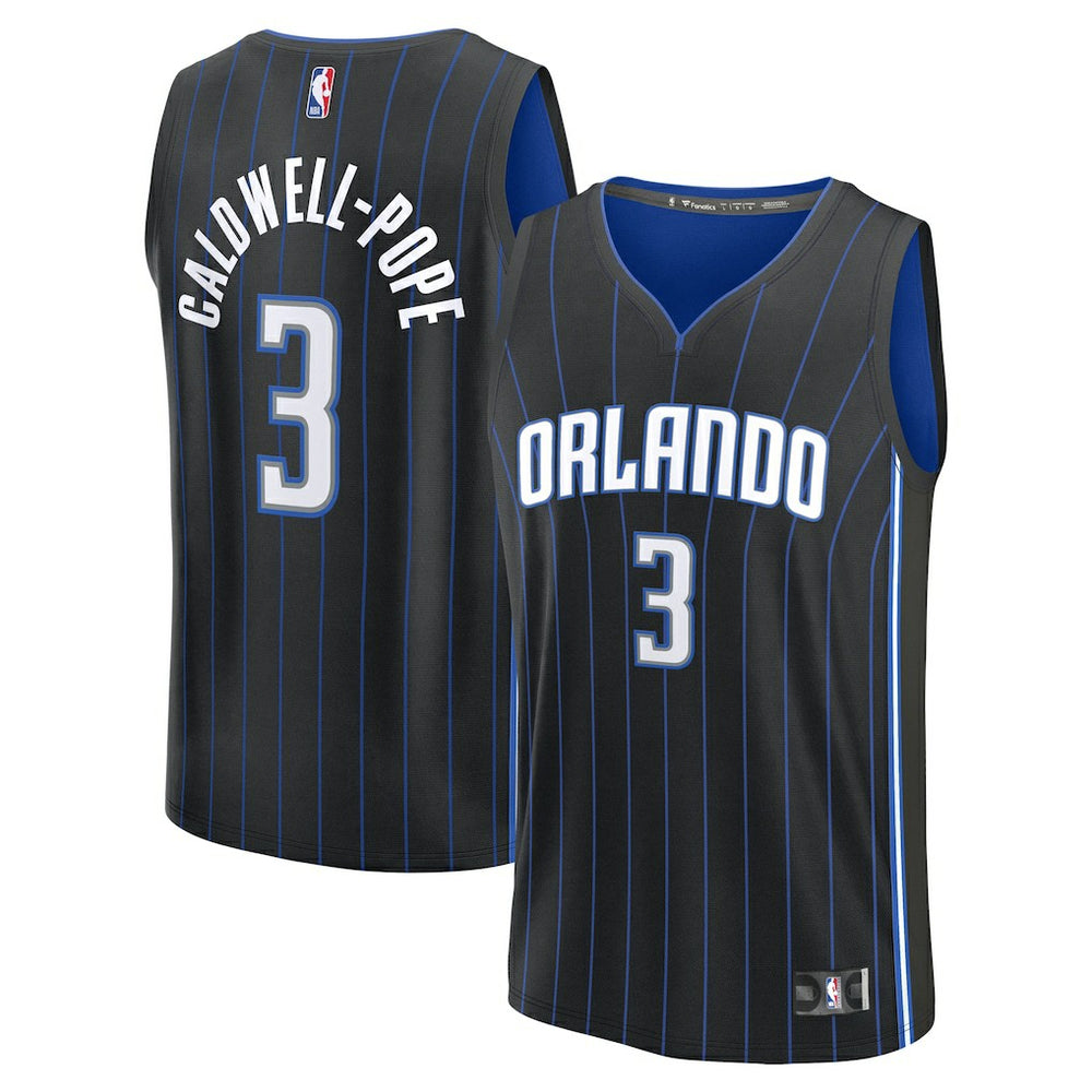 Kentavious Caldwell-Pope Orlando Magic Youth Fast Break Replica Player Jersey Icon Edition Black - Fanatics outlet