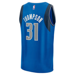 Klay Thompson Dallas Mavericks Fast Break Replica Player Jersey Icon Editi- Blue - Fanatics