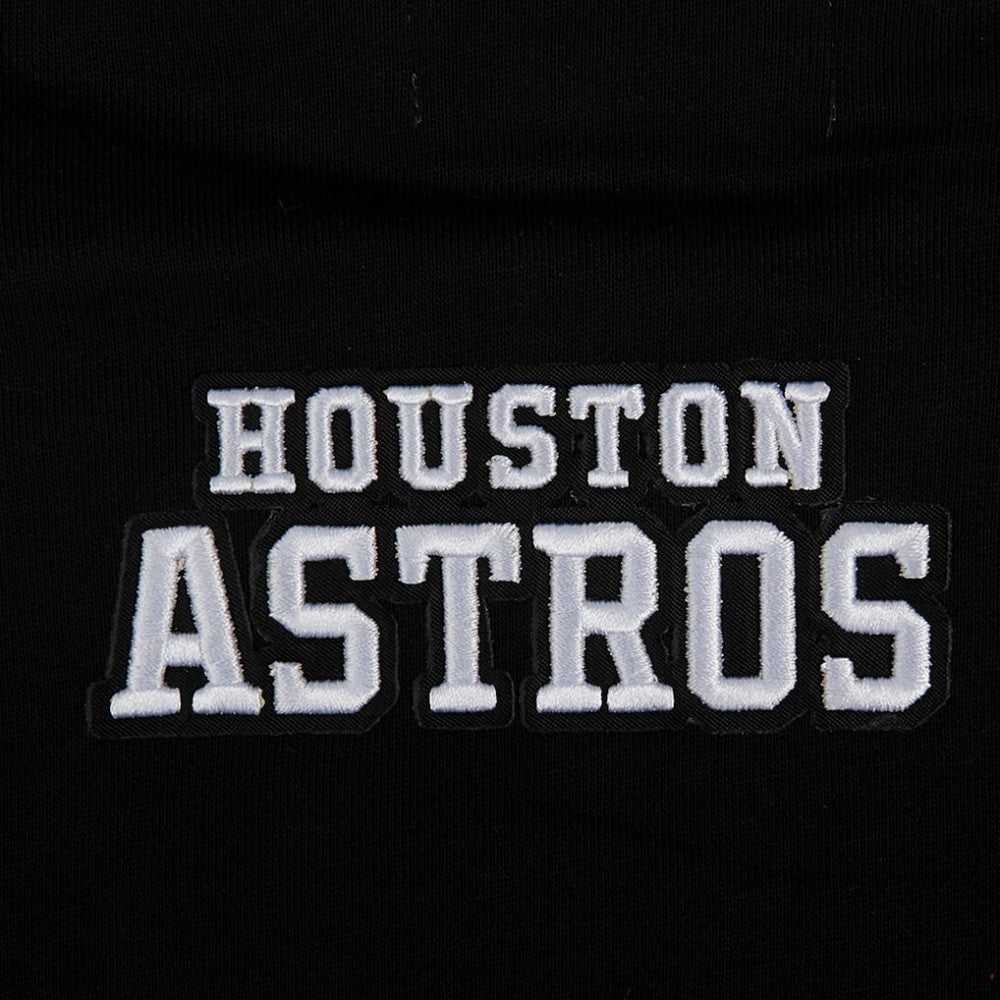 Houston Astros Pro Standard Women's Pearl Cropped Pullover Sweatshirt
 - Black Pullover