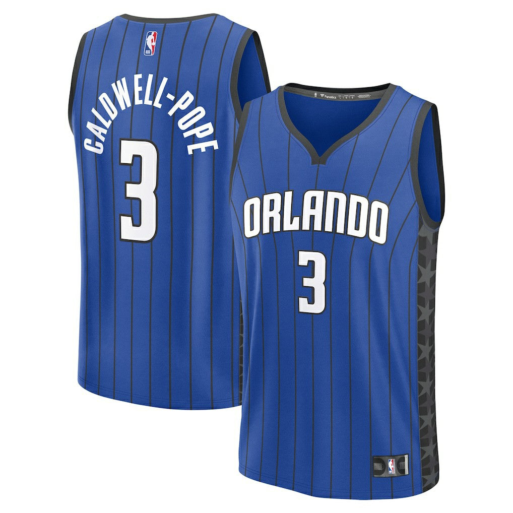 Kentavious Caldwell-Pope Orlando Magic Fast Break Replica Player Jersey Statement Edition Blue - Fanatics
