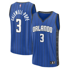 Kentavious Caldwell-Pope Orlando Magic Fast Break Replica Player Jersey Statement Edition Blue - Fanatics