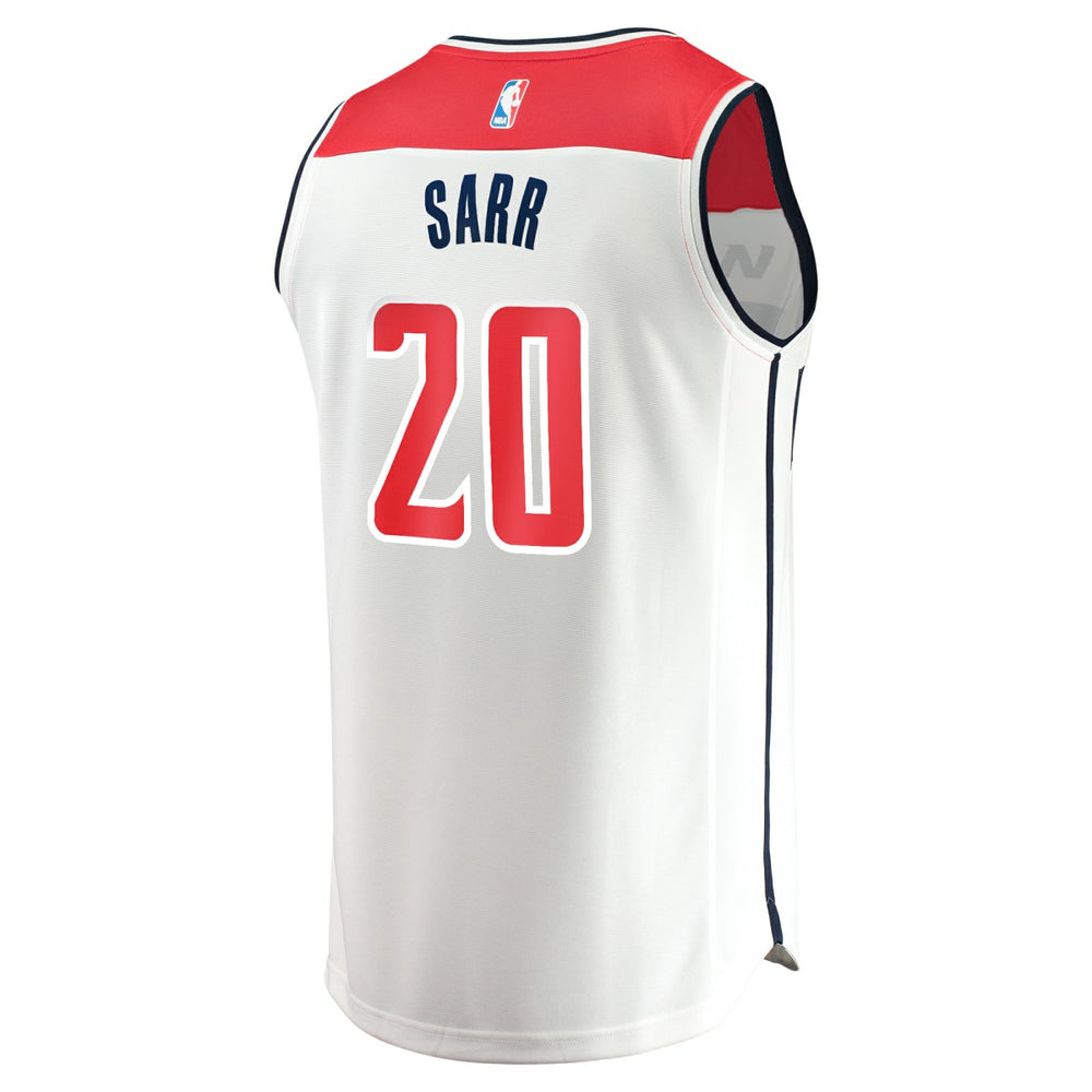 Alexandre Sarr Washington Wizards Fast Break Replica Player Jersey Association Edition White - Fanatics
