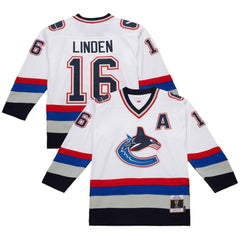 Trevor Linden Vancouver Canucks 2003-04 Power Play Jersey - White | US 201982583