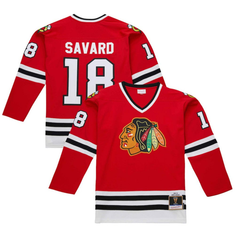 Denis Savard Chicago Blackhawks 1980-81 Power Play Jersey - Scarlet | US 201982584