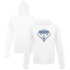 Los Angeles Dodgers Levelwear Anthem Home Field Pullover Hoodie - White Hoodies