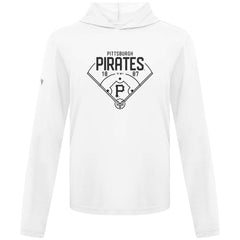 Pittsburgh Pirates Levelwear Anthem Home Field Pullover Hoodie - White Hoodies
