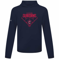 Cleveland Guardians Levelwear Anthem Home Field Pullover Hoodie - Navy Hoodies