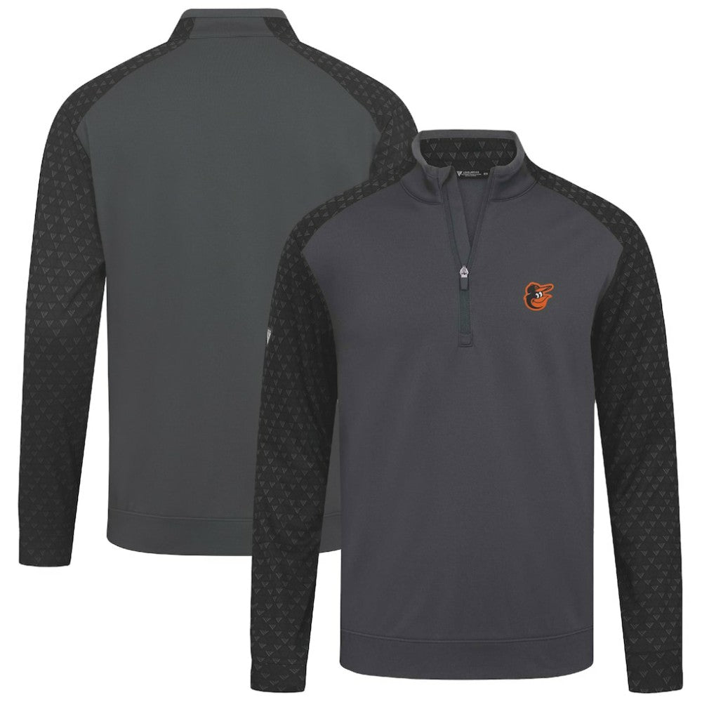 Baltimore Orioles Levelwear Aztec Insignia 2.0 Quarter-Zip Pullover Top - Charcoal Pullover