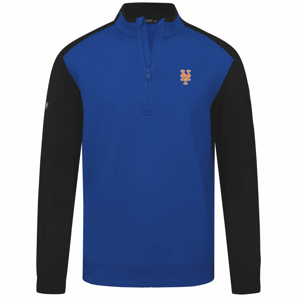New York Mets Levelwear Insignia 2.0 Quarter-Zip Pullover Top - Royal Pullover