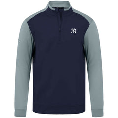 New York Yankees Levelwear Insignia 2.0 Quarter-Zip Pullover Top - Navy Pullover