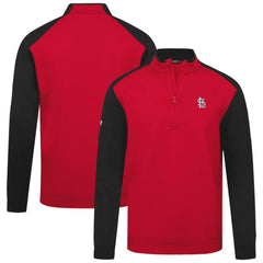 St. Louis Cardinals Levelwear Insignia 2.0 Quarter-Zip Pullover Top - Red Pullover