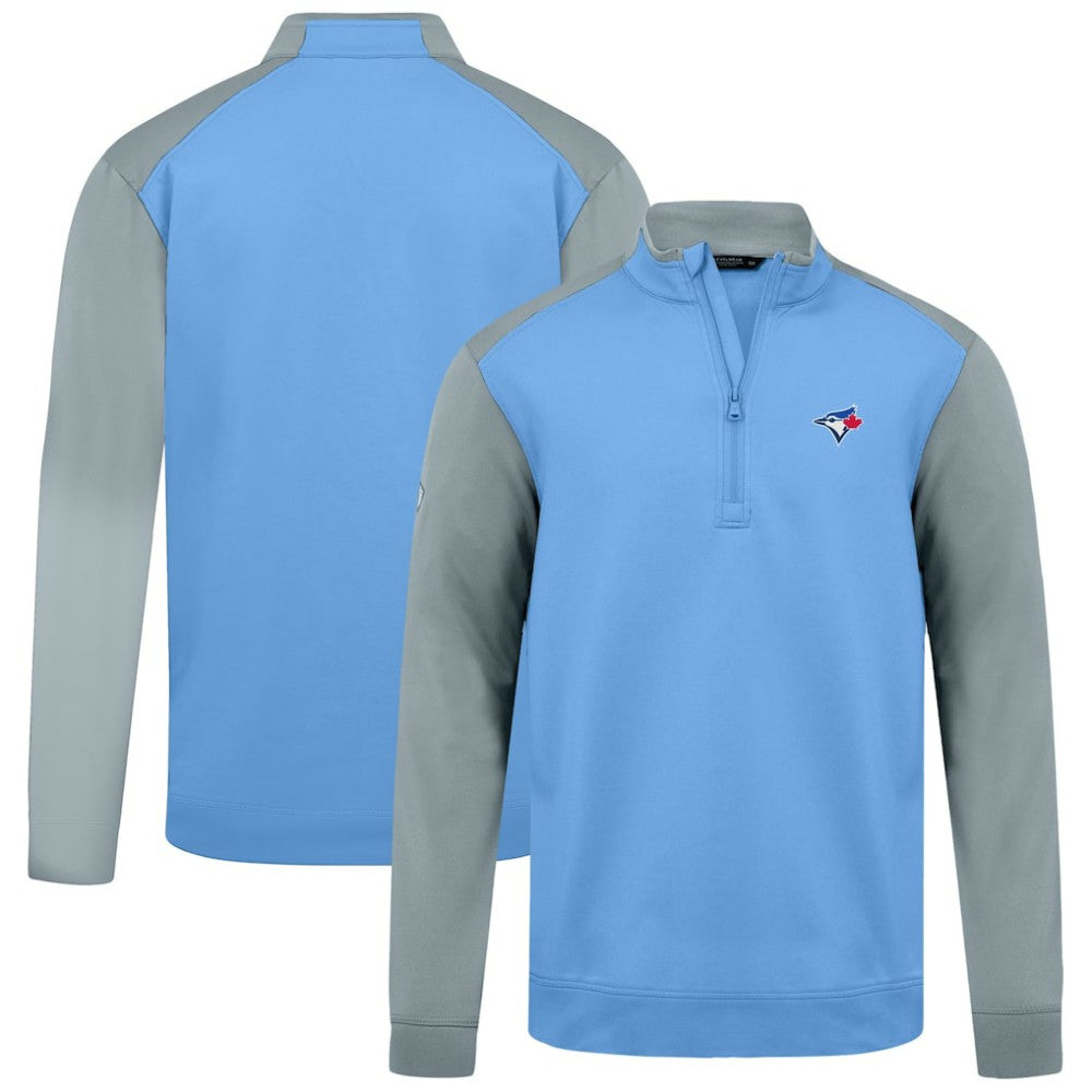 Toronto Blue Jays Levelwear Insignia 2.0 Quarter-Zip Pullover Top - Light Blue Pullover