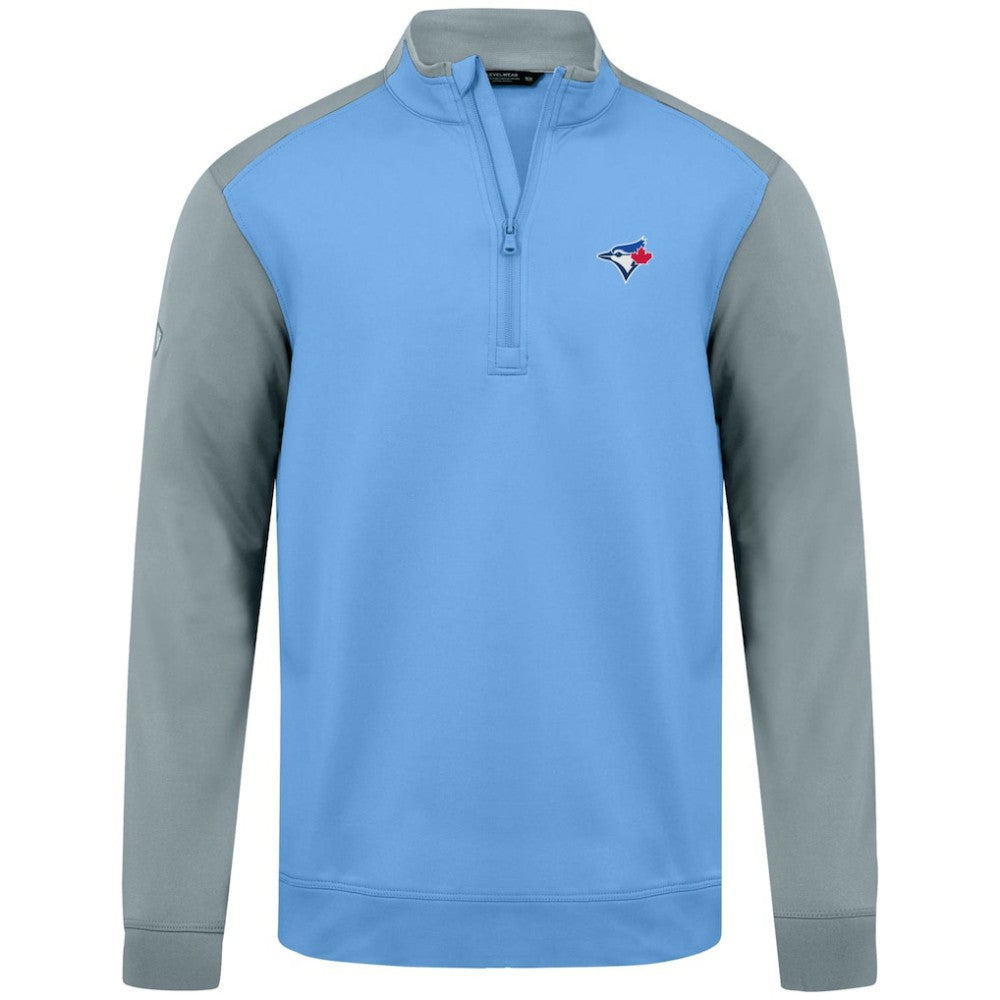 Toronto Blue Jays Levelwear Insignia 2.0 Quarter-Zip Pullover Top - Light Blue Pullover