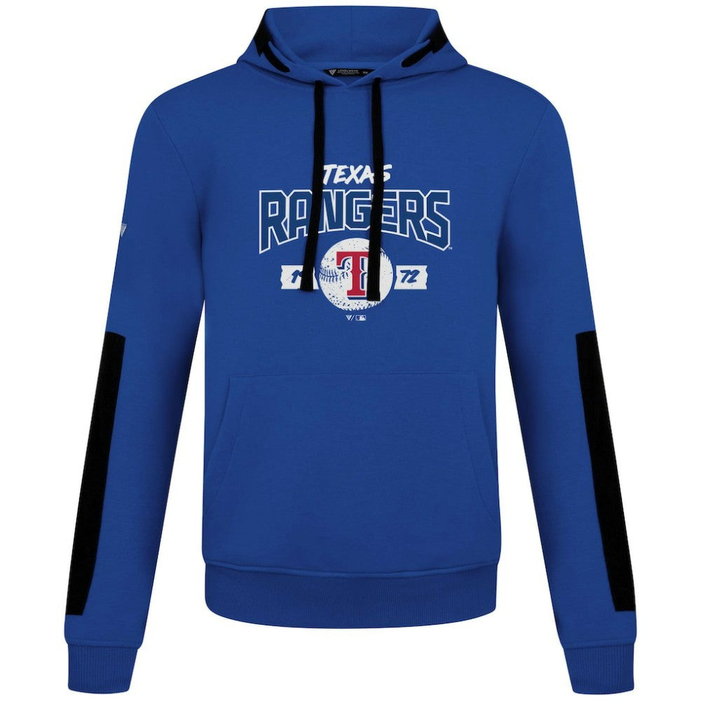 Texas Rangers Levelwear Bombay Pullover Hoodie - Royal Hoodies