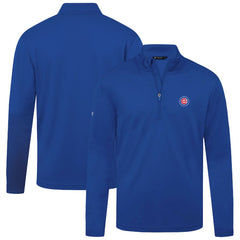Chicago Cubs Levelwear Heron Insignia 2.0 Quarter-Zip Jacket - Royal Jackets