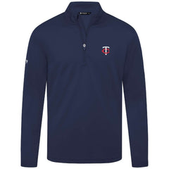 Minnesota Twins Levelwear Heron Insignia 2.0 Quarter-Zip Jacket - Navy Jackets