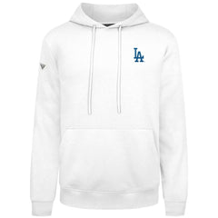 Los Angeles Dodgers Levelwear Podium Primary Pullover Hoodie - White Hoodies