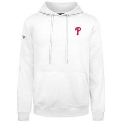 Philadelphia Phillies Levelwear Podium Primary Pullover Hoodie - White Hoodies