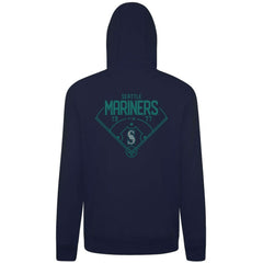 Seattle Mariners Levelwear Podium Primary Pullover Hoodie - Navy Hoodies