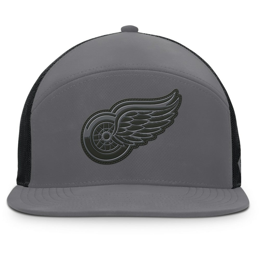 Detroit Red Wings Fanatics Fairweather Adjustable Hat - Charcoal | US 201984015