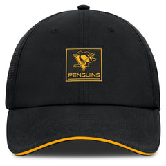 Pittsburgh Penguins Fanatics Driver Adjustable Hat - Black | US 201984028