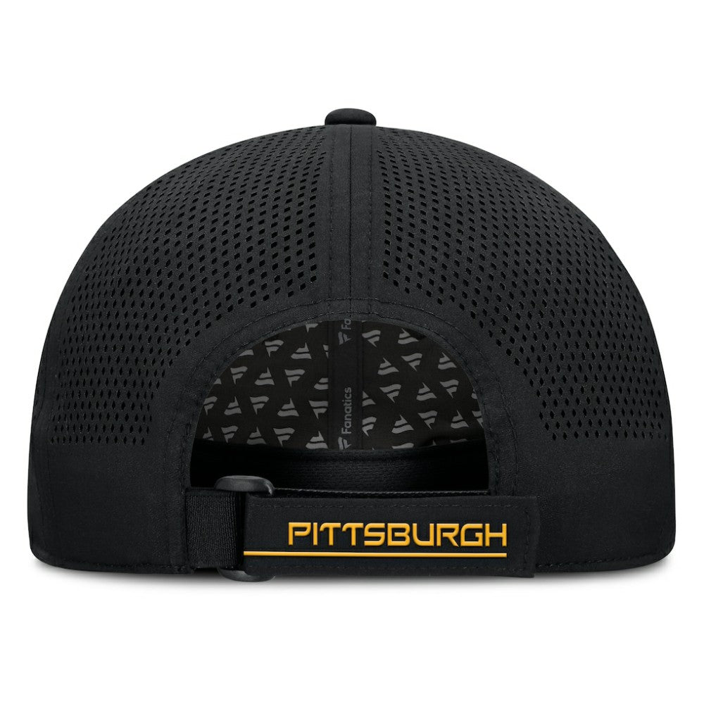 Pittsburgh Penguins Fanatics Driver Adjustable Hat - Black | US 201984028