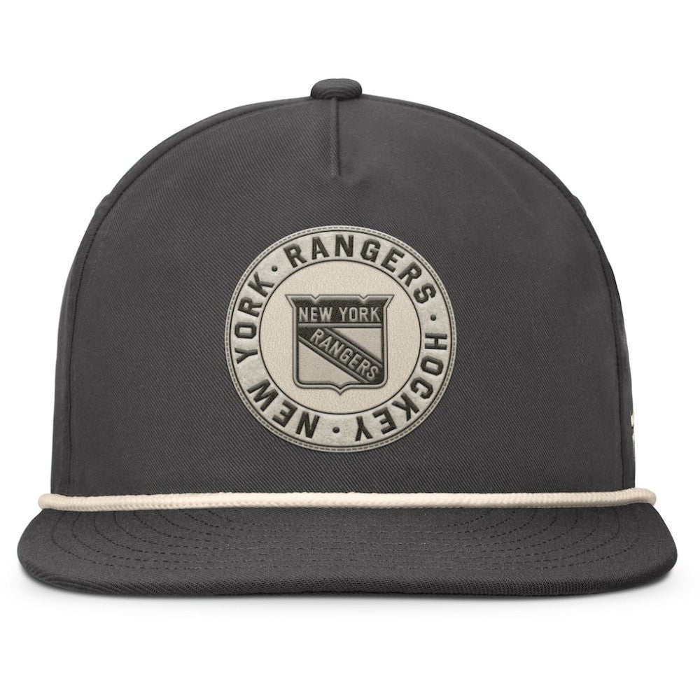 New York Rangers Fanatics Closer Adjustable Hat - Charcoal | US 201984032